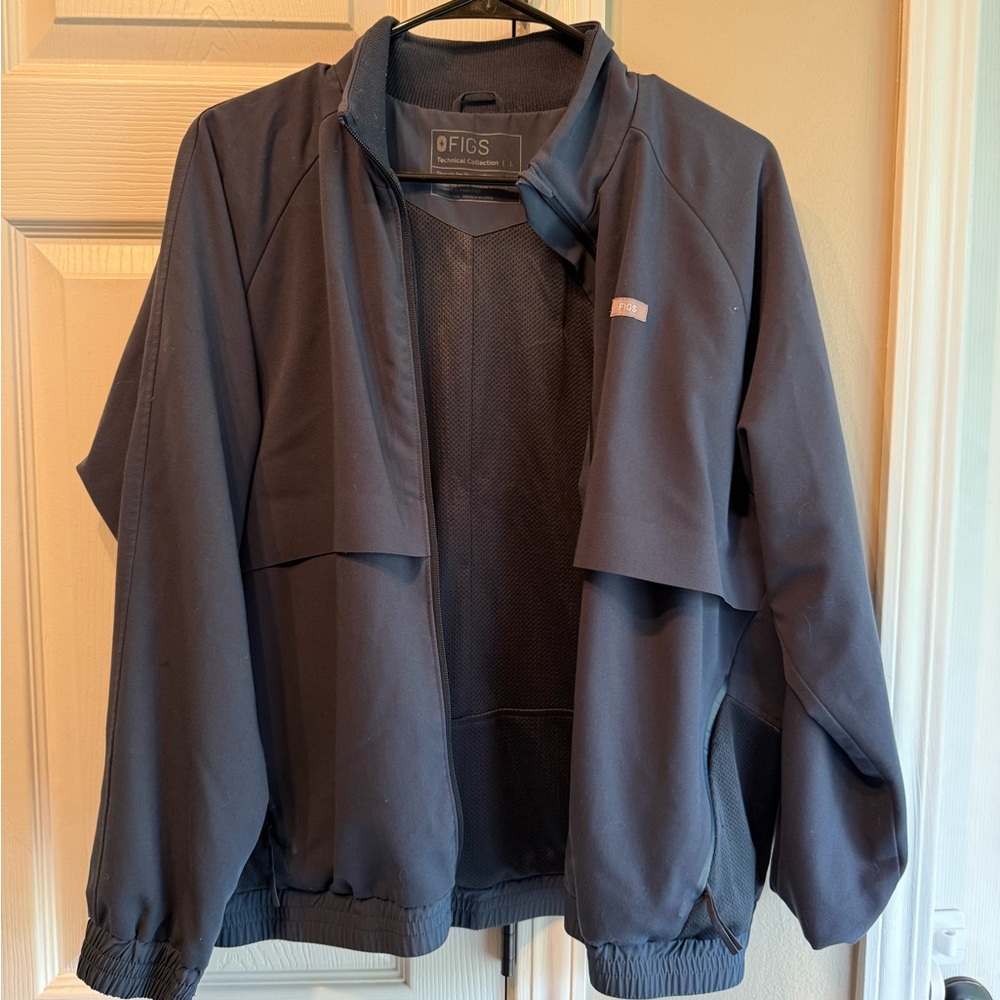 Figs Navy Blue Medical Jacket